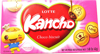 Kancho Choco Biscuit by Lotte