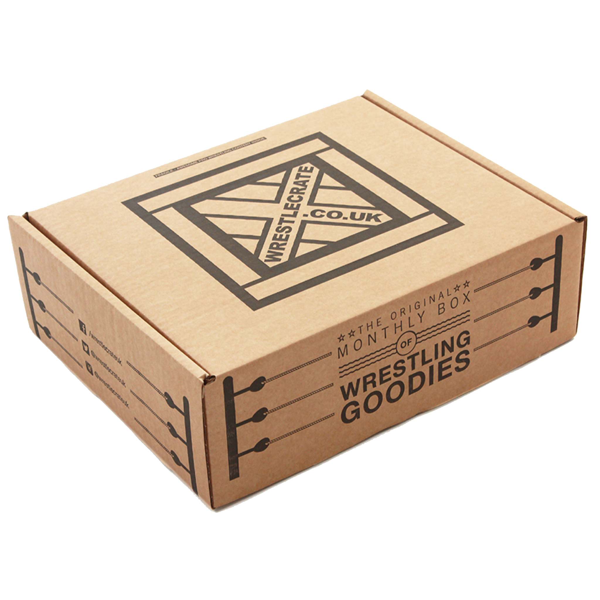 Wrestle Crate UK What's inside a Wrestle Crate UK monthly wrestling