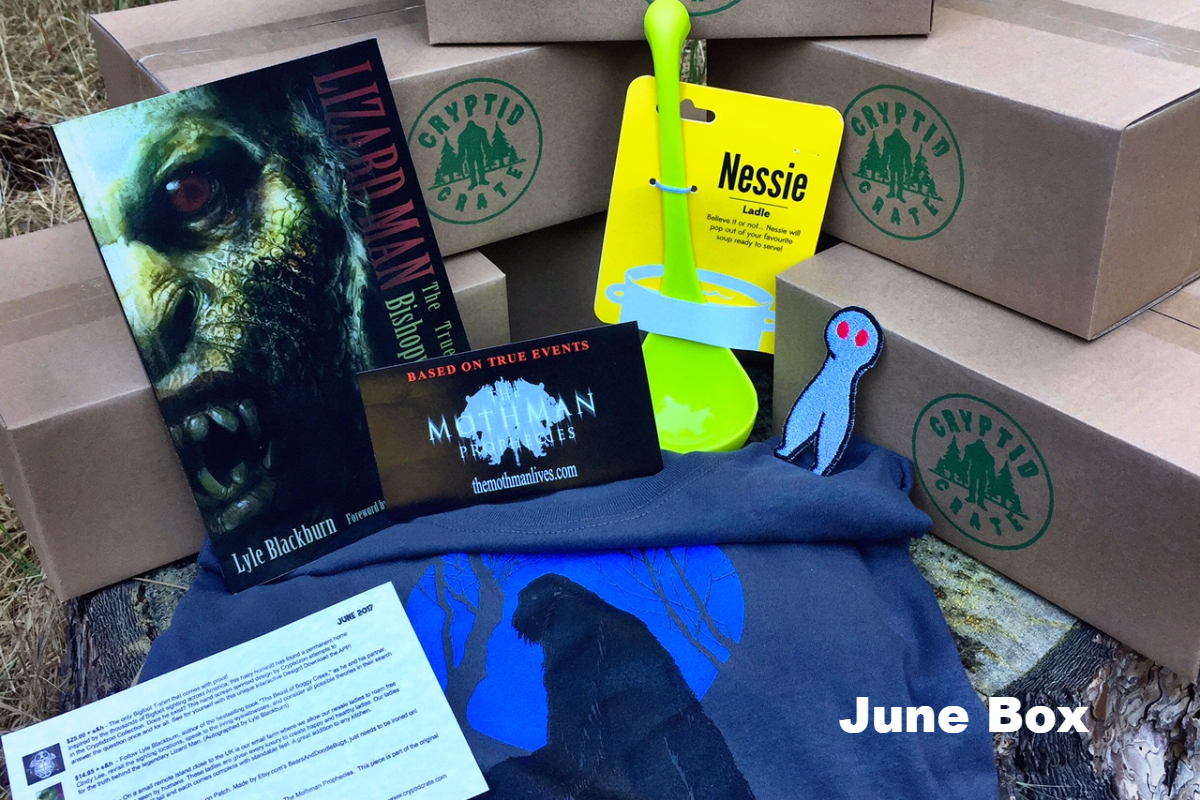 Cryptid Crate ParanormalThemed Subscription Box Cratejoy