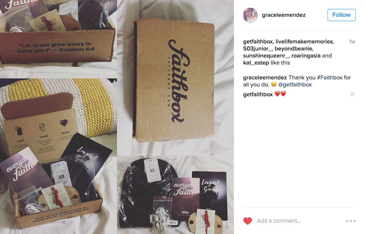 faithbox faithbox a monthly christian subscription box