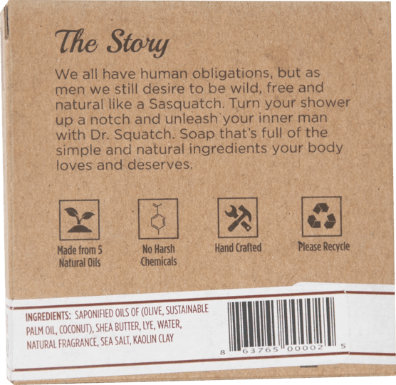 Dr Squatch Bay Rum Bar Soap Bay Rum Soap