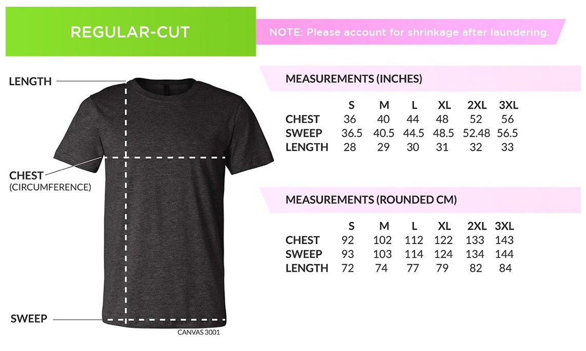 Ivy Storehouse SizeCharts