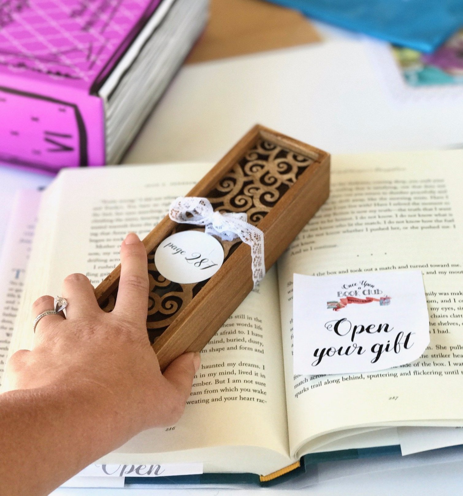 once upon a book club home