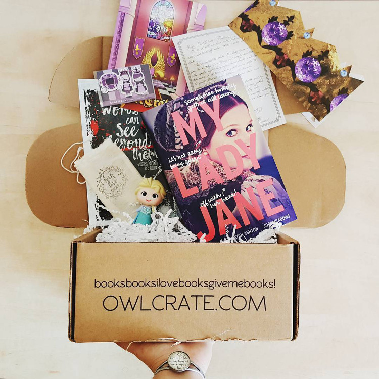 OwlCrate Past Boxes