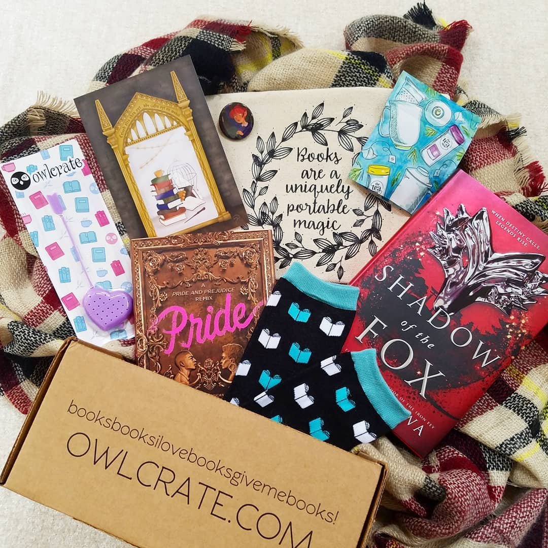 OwlCrate Past Boxes