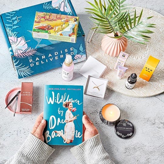 Vacation inspired box
