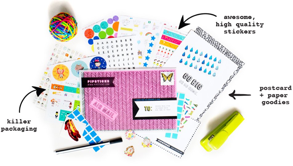 Pipsticks - Subscription for Sticker Lovers