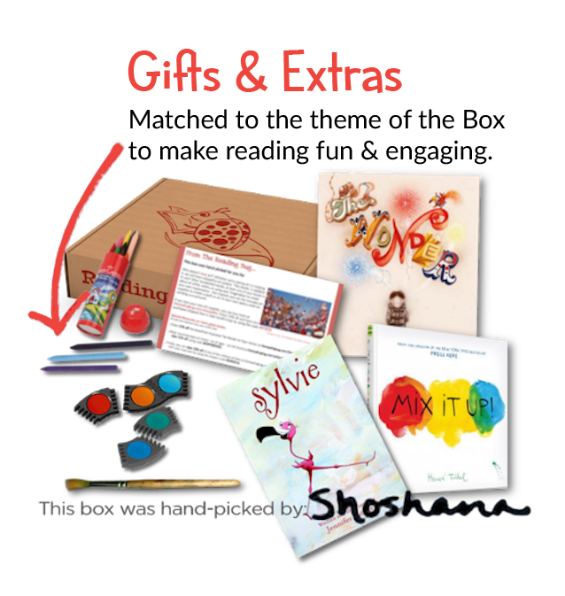 Reading Bug Box Gift and extras
