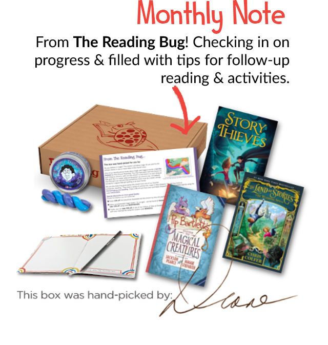 Reading Bug Box Monthy Note