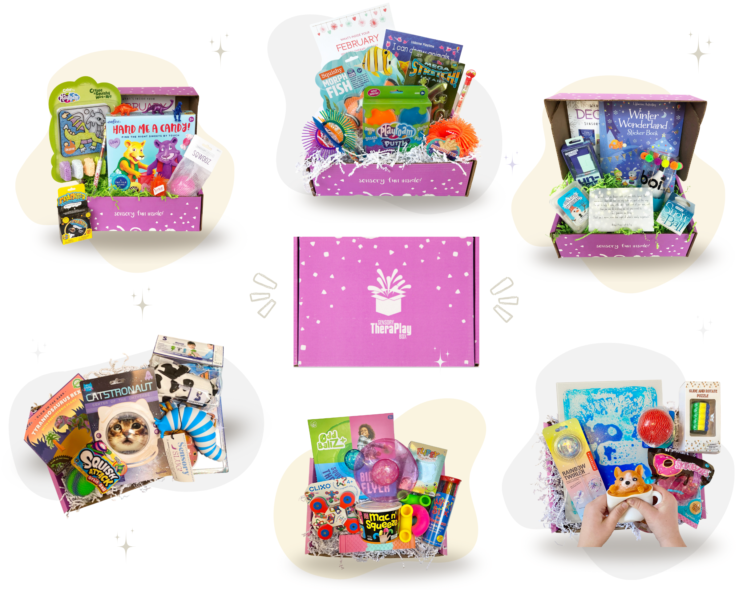 Curated Sensory TheraPLAY Boxes