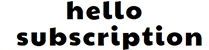 hello subscription logo
