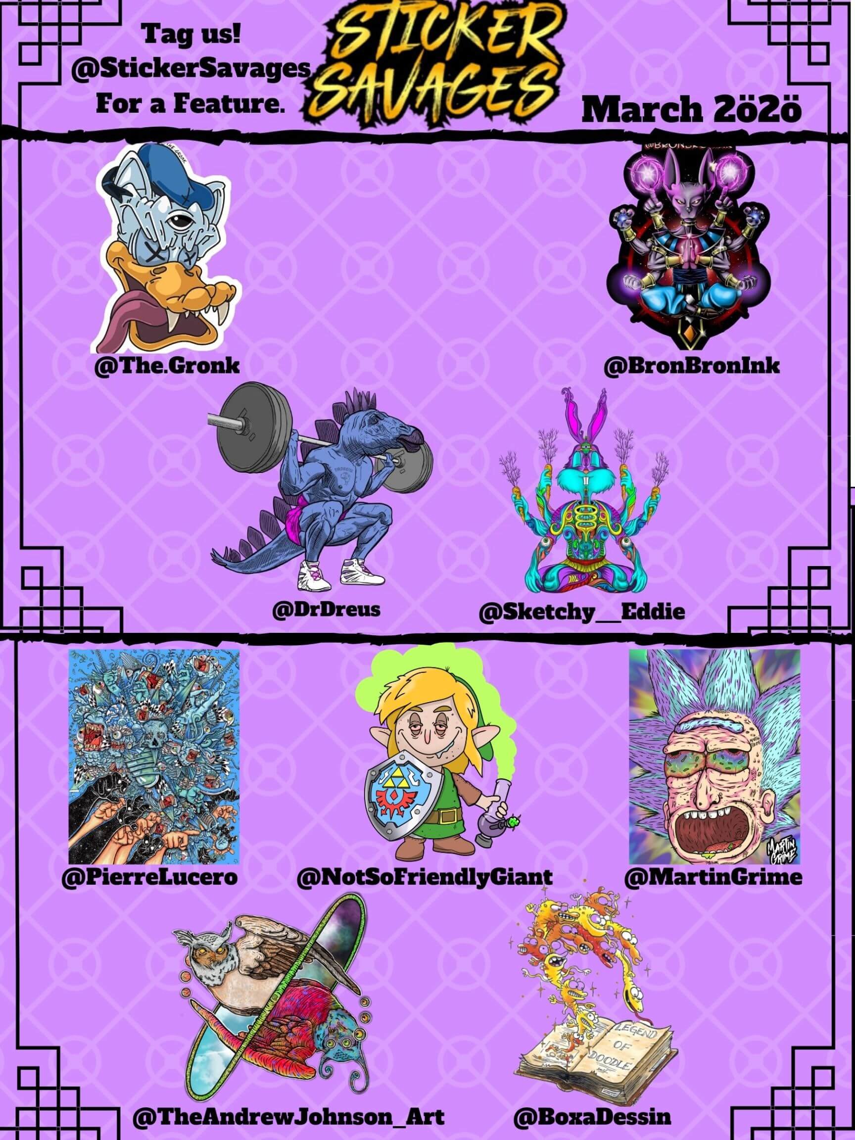 Previous Sticker Boxes | Sticker Savages