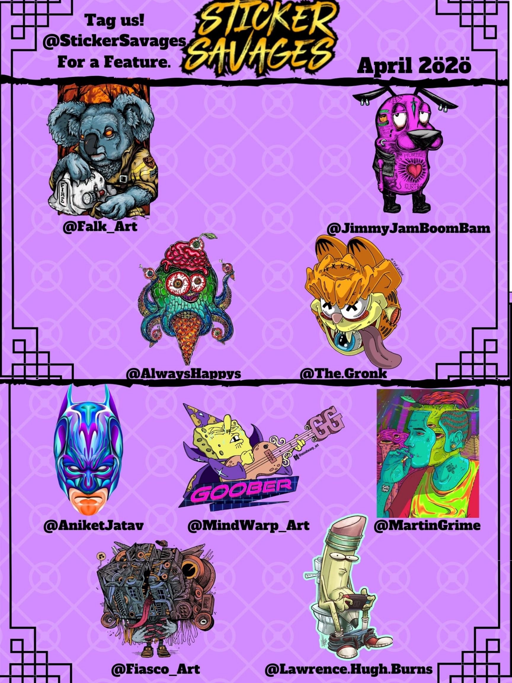 Previous Sticker Boxes | Sticker Savages