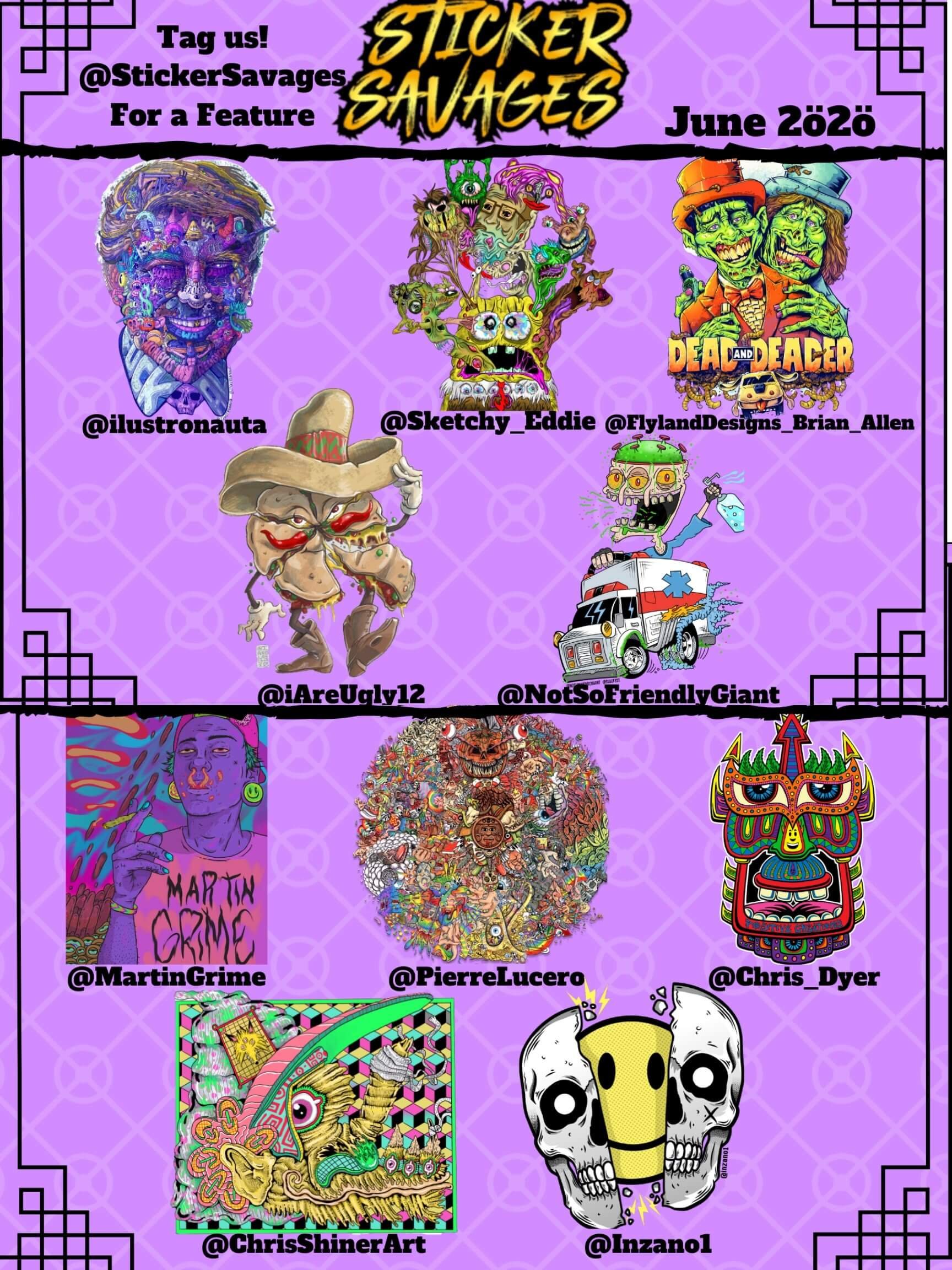 Previous Sticker Boxes | Sticker Savages