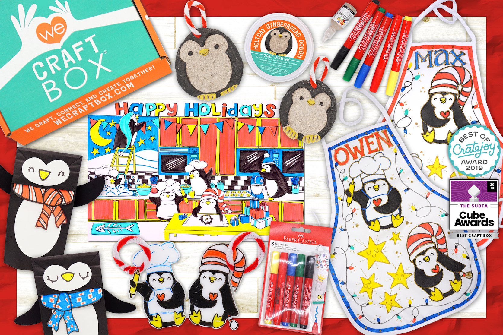 Prepared kids crafts delivered to your door
