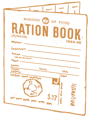 War ration book no 3