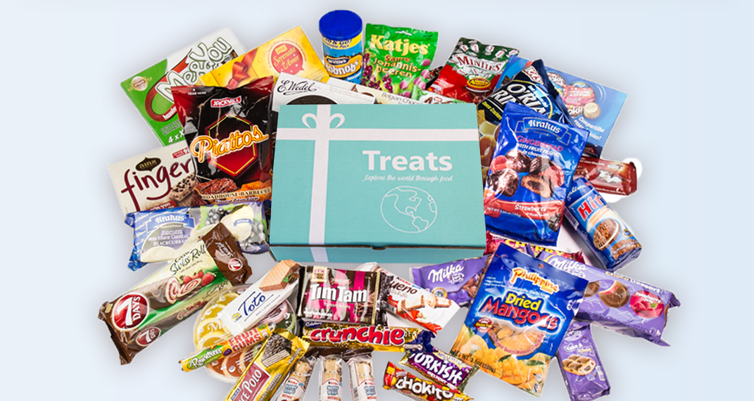 Treats Delicious snacks from around the world delivered to your door