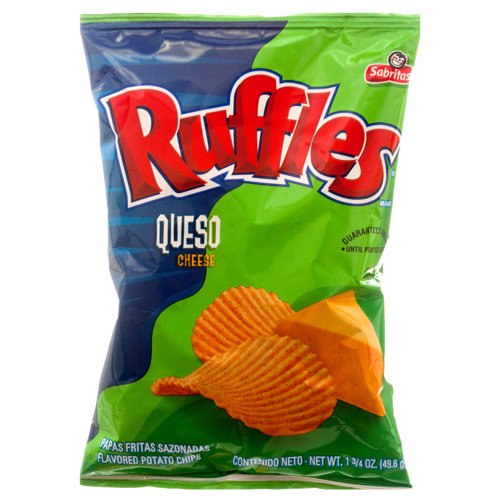 Cheese Ruffles Mexico Treats - Explore Northamerica Ruffles-Queso